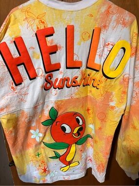 Disney world orange bird spirit jersey
